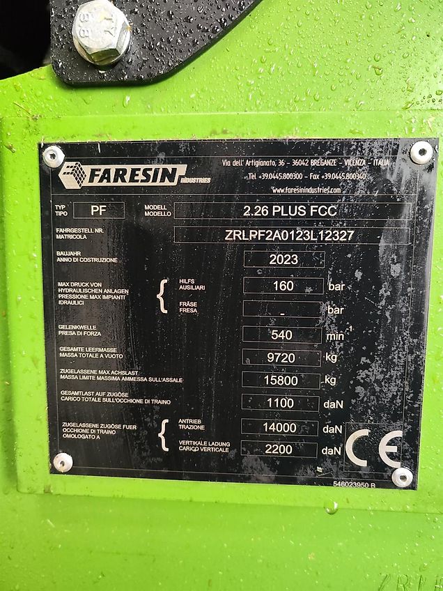 Faresin PF 2.26 Plus PF2 F